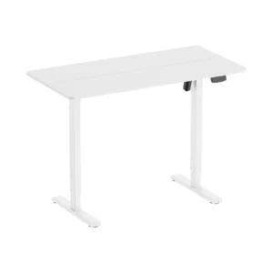 Escritorio ajustable en altura blanco