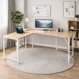 Escritorio en L Blanco